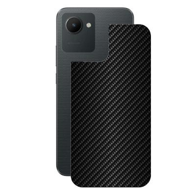 Película Para Realme C30s - Traseira De Fibra De Carbono Preta - Gshield