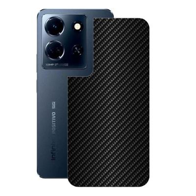 Película Para Infinix Note 30 5g - Traseira De Fibra De Carbono Preta - Gshield