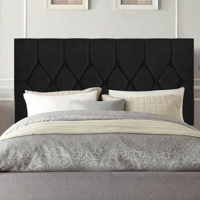 Cabeceira Estofada Istambul Capitonê 140cm Casal Box Quarto Corino Preto - Gat Magazine