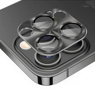 Protetor De Lente De Câmera De Alumínio Para Iphone 13 / 13 Mini - Preta - Gshield