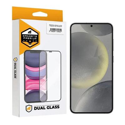 Película Para Samsung Galaxy S24 Plus - Dual Glass Preta - Gshield