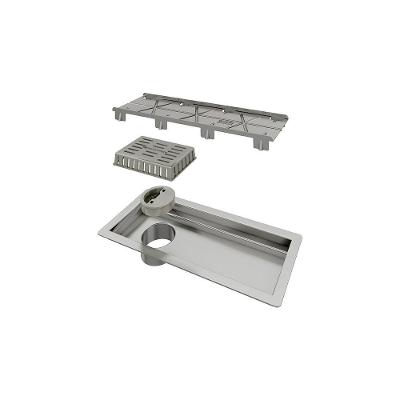 Ralo Linear Elleve Tiny 1801 25cm Com Tampa Oculta 1801