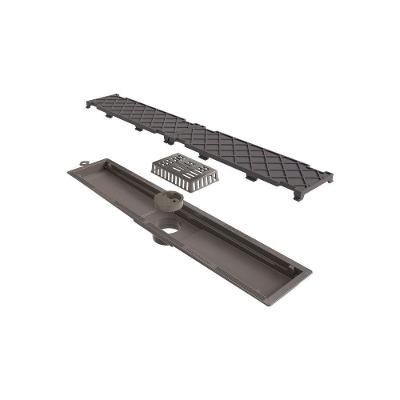 Ralo Linear Novii Seco 8875 50cm Saída Central Com Tampa Oculta 8875