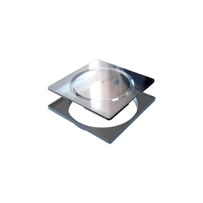 Grelha Para Ralo Linear Novii Abre E Fecha 9574 15x15 Inox Polido