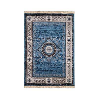 Tapete Para Sala Belga Bruxelas 9 Azul 2,50x3,00m - Edantex