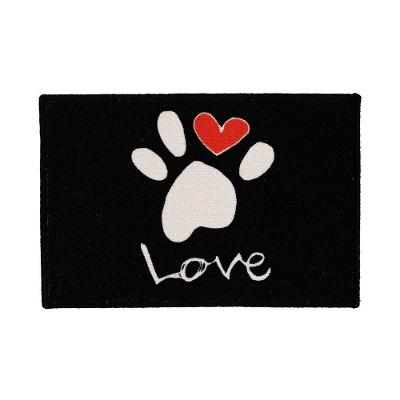 Capacho Antiderrapante Clean 31 Preto 0,45x0,75m