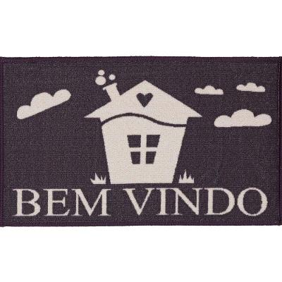 Capacho Antiderrapante Clean 35 Cinza 0,40x0,60m
