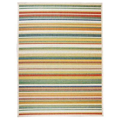 Tapete Sisal Aurora 01 Colorido 0,66x1,20m - Edantex