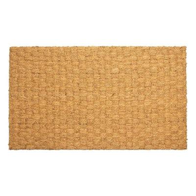 Capacho Fibra De Coco Bahia 02 Bege 0,45x0,75m
