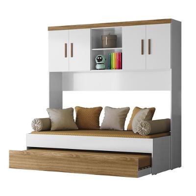 Bicama Com Ponte 4 Portas Flex 3842 Branco Nature Plla Branco Nature