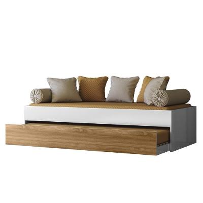 Bicama Solteiro Flex 3800 Branco Nature Plla Branco Nature