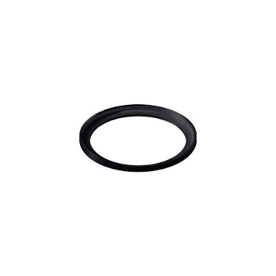 Porta Grelha Linear Elleve Redondo 4184 10x10 Black Matte