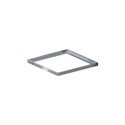 Porta Grelha Linear Elleve Quadrado 4187 15x15 Polido