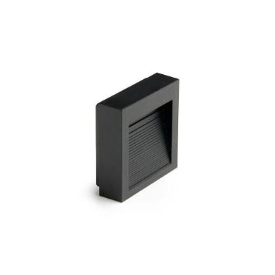 Balizador Save Energy Sobrepor Led 1,5w Bivolt Preto 3000k Luz Amarela