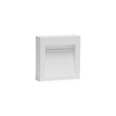 Balizador Save Energy Sobrepor Led 1,5w Bivolt Branco 3000k Luz Amarela