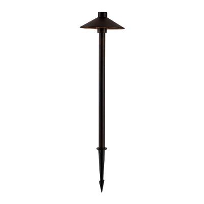 Luminária De Jardim Nordecor Kita 6485 Led 5w Bivolt Preto 3000k Luz Amarela