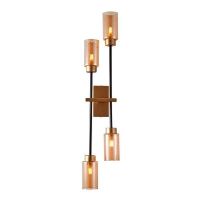 Arandela Nordecor Tosh Duo G9 Bivolt Dourado-preto