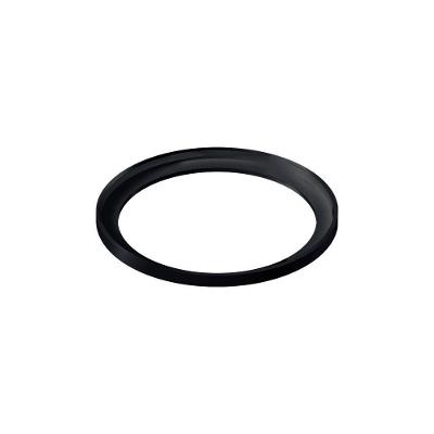 Porta Grelha Linear Elleve Redondo 4192 15x15 Black Matte