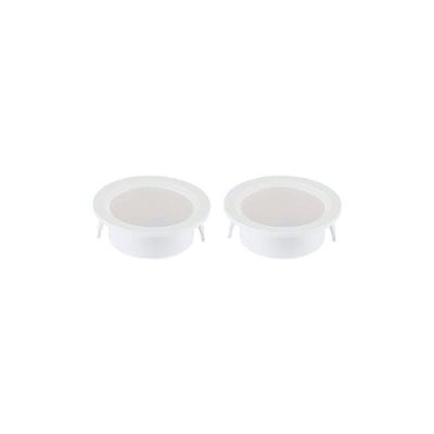 Kit 2 Spots De Embutir Para Móvel Nordecor Alua Redondo Led 2w Bivolt Branco 4000k Luz Neutra 6575