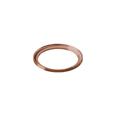 Porta Grelha Linear Elleve Redondo 4186 10x10 Red Gold