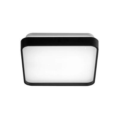 Plafon Led Blumenau Round De Sobrepor 24w Bivolt Preto