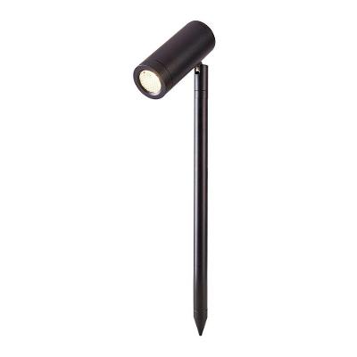 Espeto Para Jardim Nordecor Daya 6594 Led 10w Bivolt Preto 3000k Luz Amarela