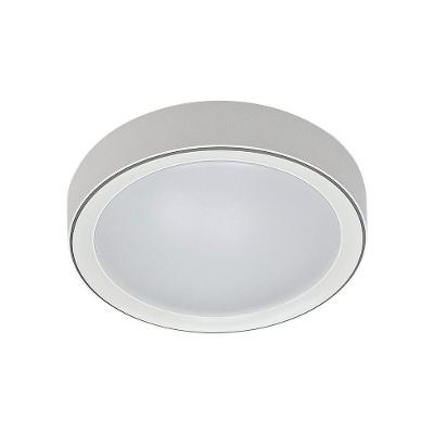 Plafon Nordecor Meny 2212 50cm Led Bivolt Branco Branco 2212