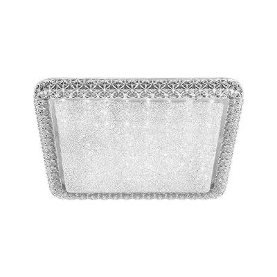 Plafon Led Blumenau Shine Pontilhado De Sobrepor Com Ajuste De Cor 24w Bivolt Translúcido