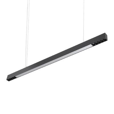 Lustre Pendente Nordecor Lyta Dif Led Bivolt Preto 3000k