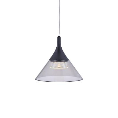 Lustre Pendente Nordecor Thom 2694 Preto Led Bivolt Preto 2694