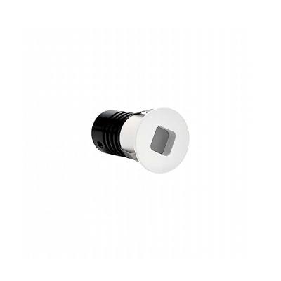 Spot De Embutir Nordecor Domy Nam Mini Redondo Led Alto Irc 90 1w Bivolt Branco 3000k Luz Amarela 6524