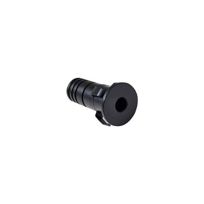 Spot De Embutir Nordecor Noa Ini Mini Redondo Led Alto Irc 90 1w Bivolt Preto 2700k Luz Amarela 6501