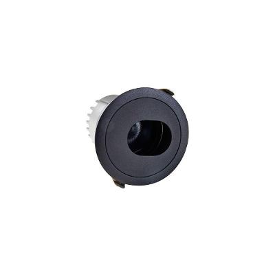 Spot De Embutir Nordecor Zaon Redondo Led Alto Irc 97 10w Bivolt Preto 2700k Luz Amarela 6515