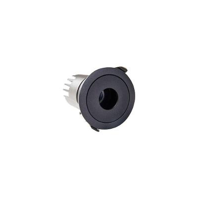 Spot De Embutir Nordecor Zaon Redondo Led Alto Irc 97 7w Bivolt Preto 2700k Luz Amarela 6513
