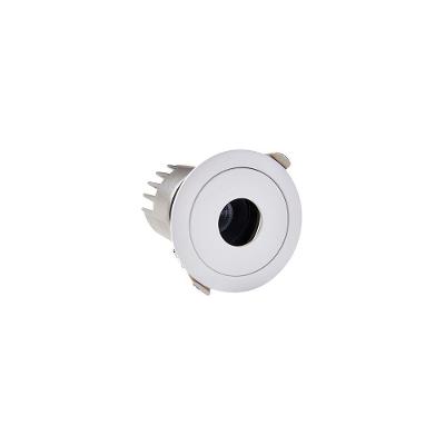 Spot De Embutir Nordecor Zaon Redondo Led Alto Irc 97 7w Bivolt Branco 2700k Luz Amarela 6512