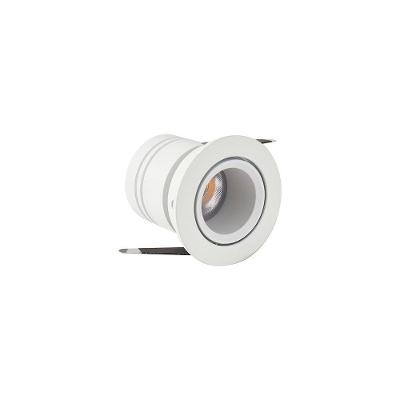 Spot De Embutir Nordecor Lun Redondo Led Alto Irc 90 10w Bivolt Branco 2700k Luz Amarela 6506