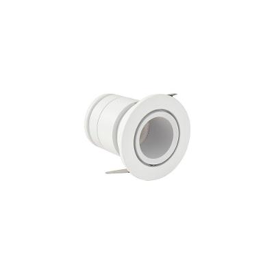 Spot De Embutir Nordecor Lun Redondo Led Alto Irc 90 5w Bivolt Branco 2700k Luz Amarela 6504