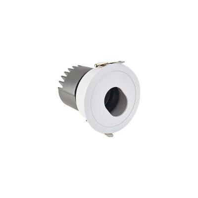 Spot De Embutir Nordecor Zaon Redondo Led Alto Irc 97 10w Bivolt Branco 2700k Luz Amarela 6514