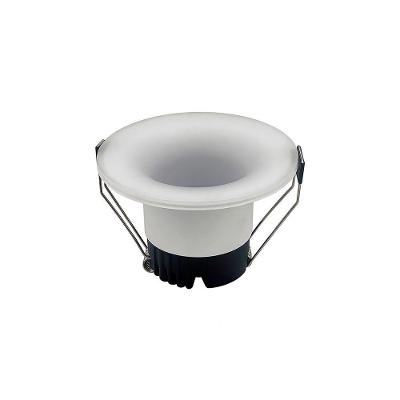 Spot De Embutir Nordecor Eton Mini Redondo Led Alto Irc 90 7w Bivolt Branco 3000k Luz Amarela 6548