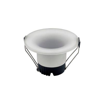 Spot De Embutir Nordecor Eton Mini Redondo Led Alto Irc 90 12w Bivolt Branco 3000k Luz Amarela 6550