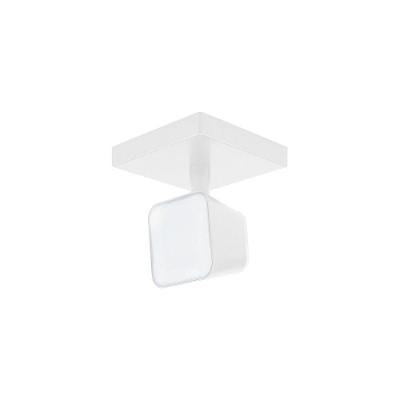 Spot De Sobrepor Nordecor Cylin Quadrado Led 7w Bivolt Branco 6266