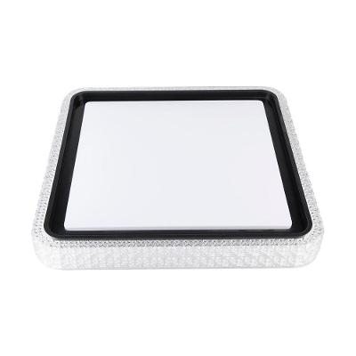 Plafon Nordecor Kenle 2667 Quadrado Led Bivolt Preto Preto 2667