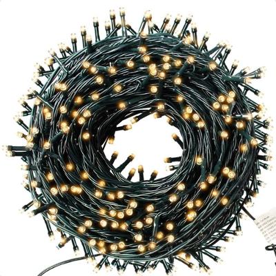 5 Cordão Luminoso Led Pisca Pisca 8 Funções 200 Leds Taschibra 220v Colorida