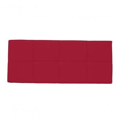 Painel Cabeceira Casal 1,40cm Casal Vermelho