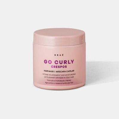 Braé Go Curly Crespos Máscara Capilar Condicionante 500g