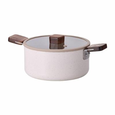Caçarola 20cm/2,6l - Alumínio Forjado Com Revestimento Cerâmico Bien Neoflam Bege