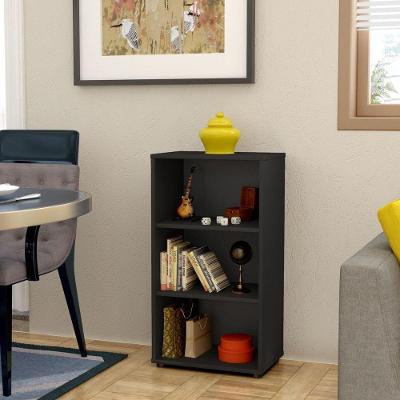Estante Compacta Clean 80cm Preto