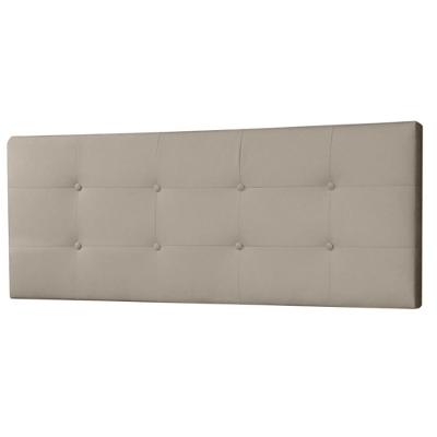 Cabeceira Painel Casal 1,40m Berlim Suede Bege Sky Mobile
