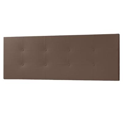 Cabeceira Painel Queen 1,60m Berlim Material Sintético Marrom Sky Mobile