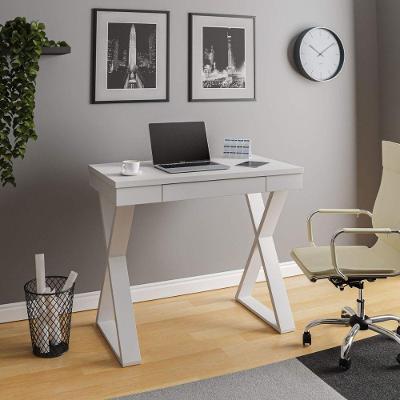 Escrivaninha Mesa De Estudos Para Notebook Veneza Ii Branco